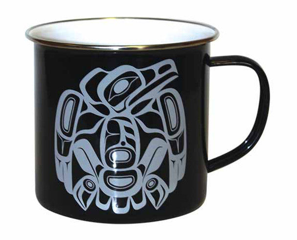 Raven - Enamel Mug