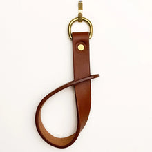 Load image into Gallery viewer, Leather Paddle Hanger (Medium Brown)
