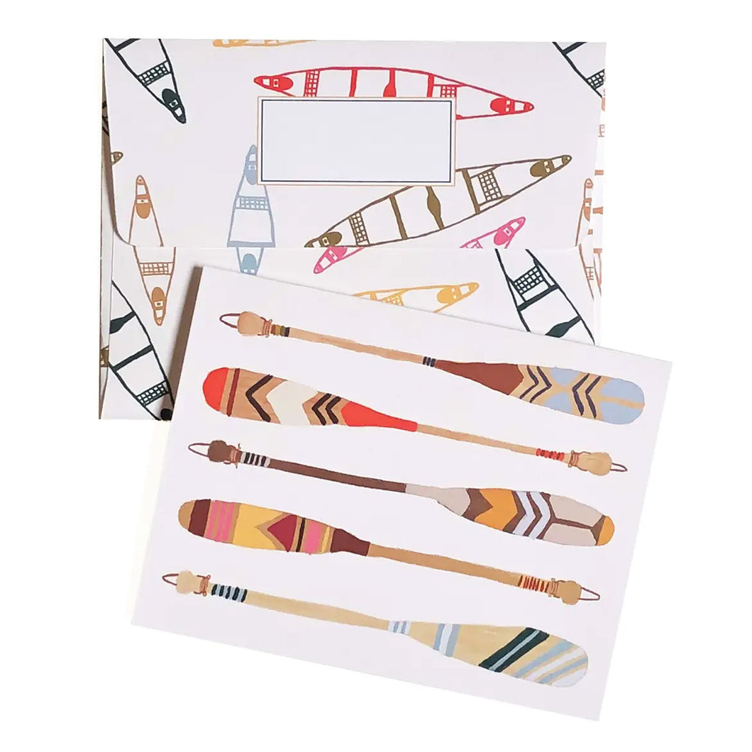 Paddles Greeting Card