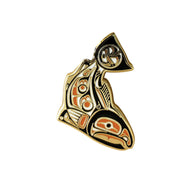 Enamel Pin - Sockeye Salmon - Paul Windsor
