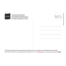 Load image into Gallery viewer, Canoe Museum Postcard - Atrium Canoes
