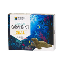 Load image into Gallery viewer, Soapstone Carving Kit - Seal
