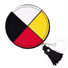 Load image into Gallery viewer, Coin Purse - Medicine Wheel
