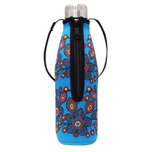 Load image into Gallery viewer, Norval Morrisseau - Flowers and Birds Water Bottle and Sleeve
