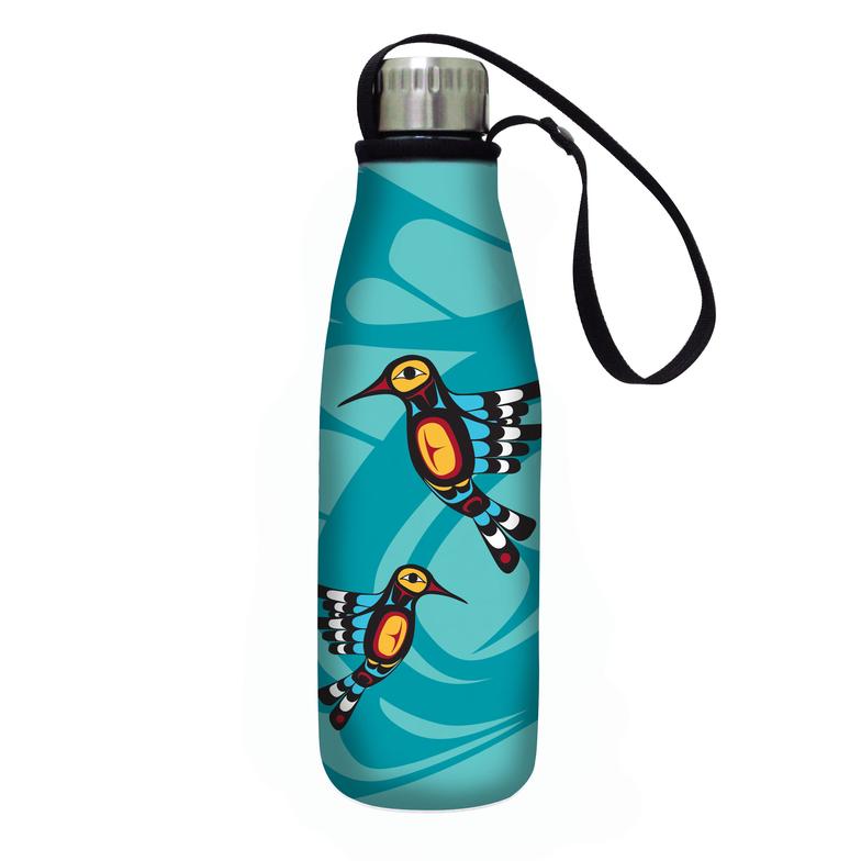 Francis Dick - Hummingbird Water Bottle with Sleeve