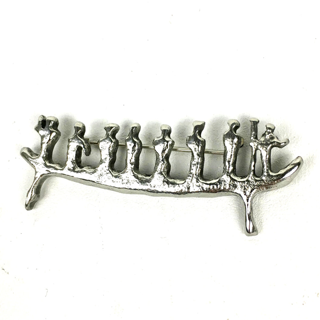 Logo Brooch Cutout