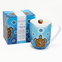 Load image into Gallery viewer, James Jacko - Medicine Turtle Porcelain Mug
