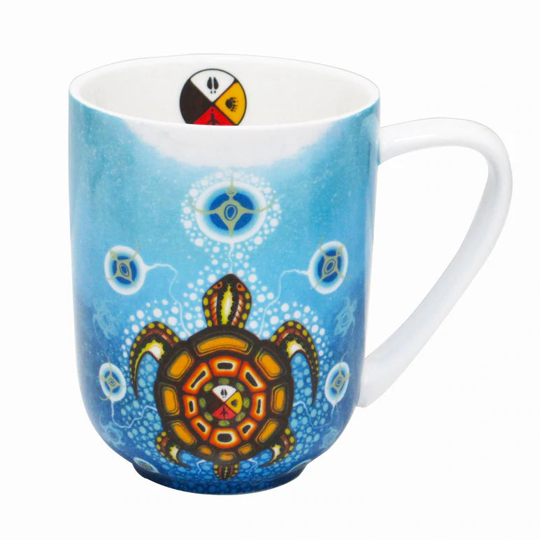 James Jacko - Medicine Turtle Porcelain Mug