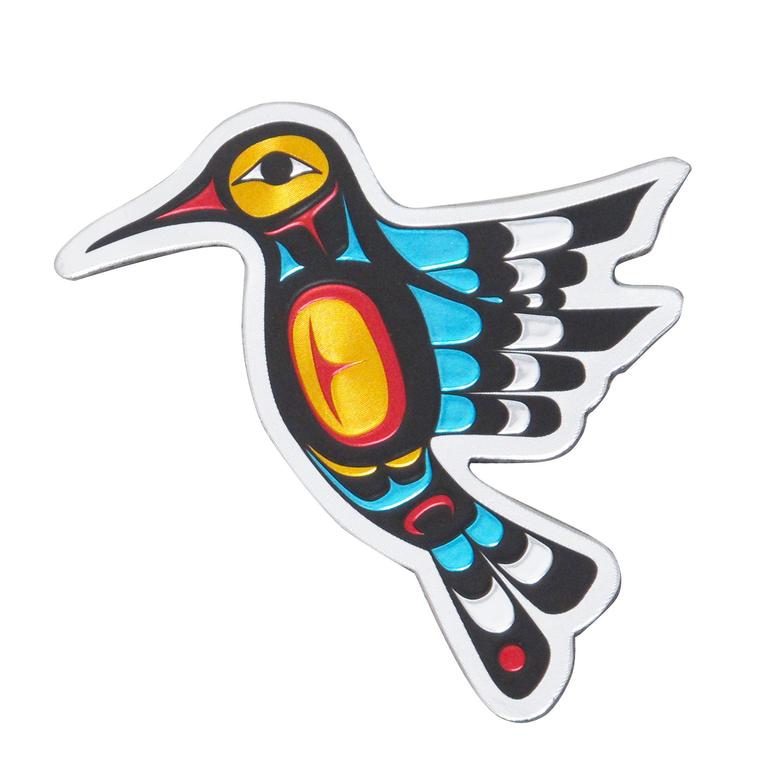 Francis Dick Hummingbird Metallic Magnet