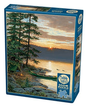 Load image into Gallery viewer, Canoe Lake 500 piece puzzle
