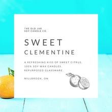 Load image into Gallery viewer, Sweet Clementine Sustainable Candle
