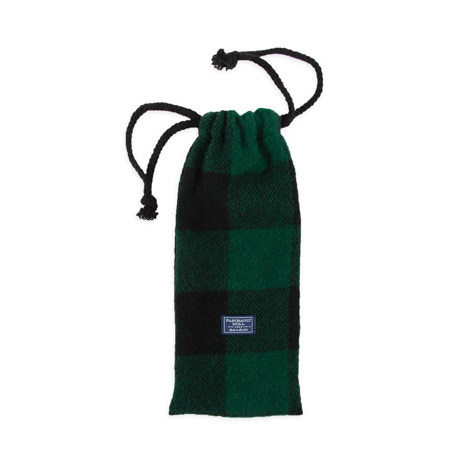Buffalo Check Wine Sleeve