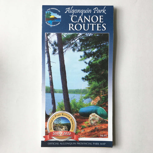 Algonquin Canoe Routes Map Cover