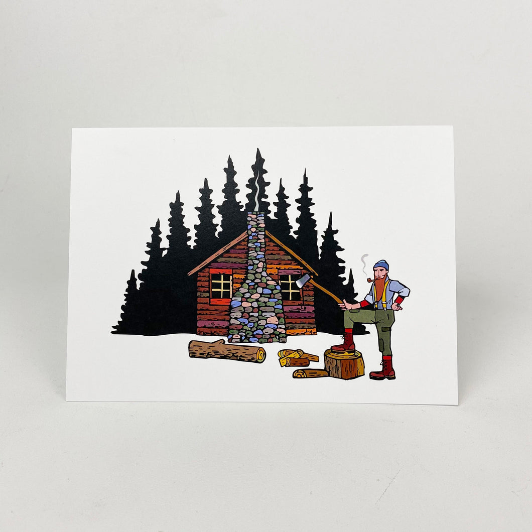 Lumberjack Card
