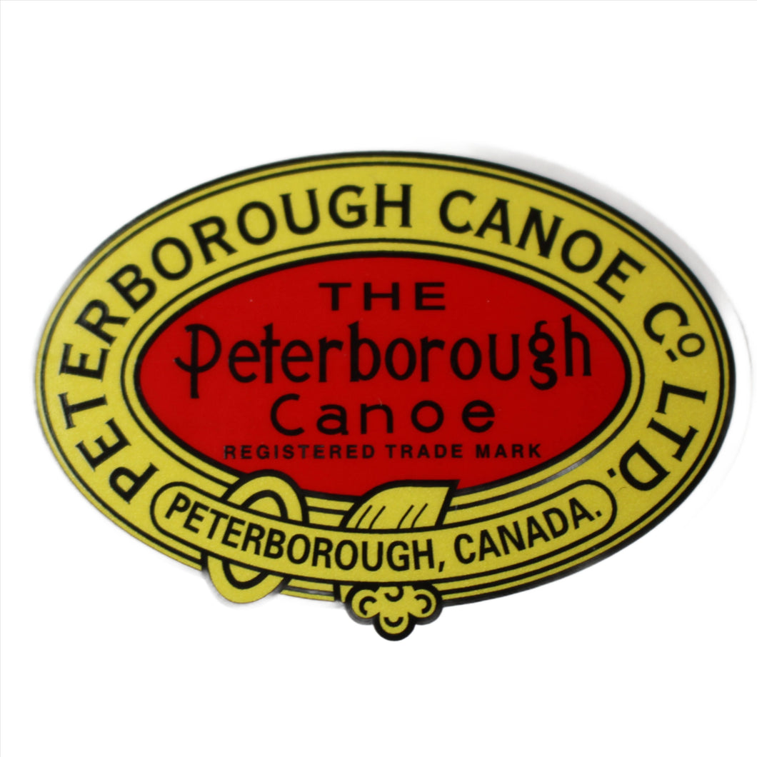 Peterborough Canoe Company Logo Decal