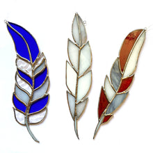 Load image into Gallery viewer, Stained Glass Feather
