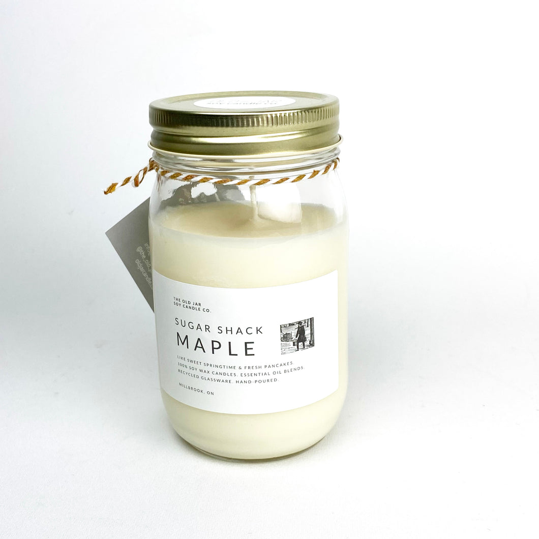 Sugar Shack Maple Sustainable Candle