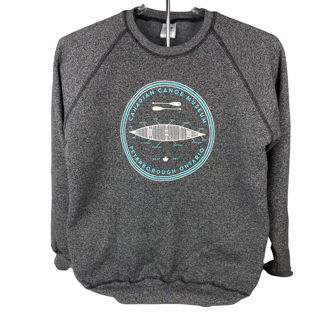 'The Canoe' Crew Neck - Charcoal