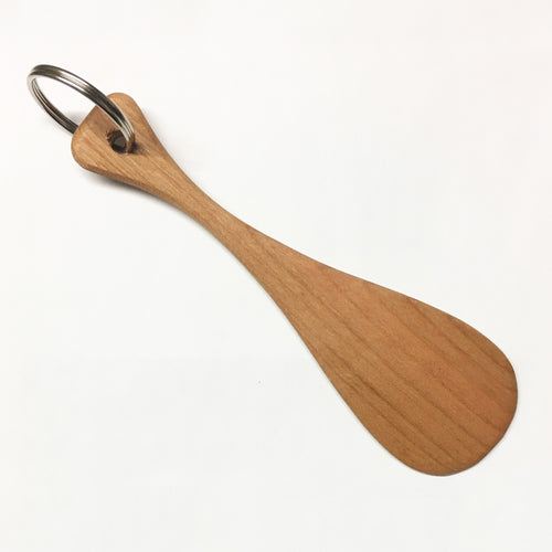 Wooden Canoe Paddle Keychain