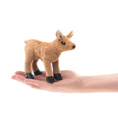Mini Fawn Finger Puppet