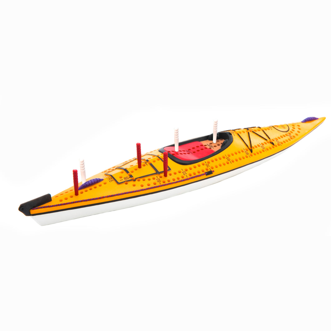 Kayak Cribbage Board