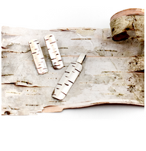 Load image into Gallery viewer, Birch Bark Studs
