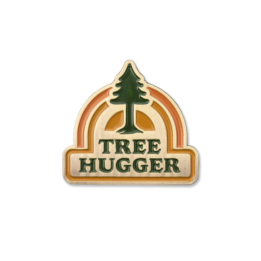 Amanda Weedmark Enamel Pin - Tree Hugger