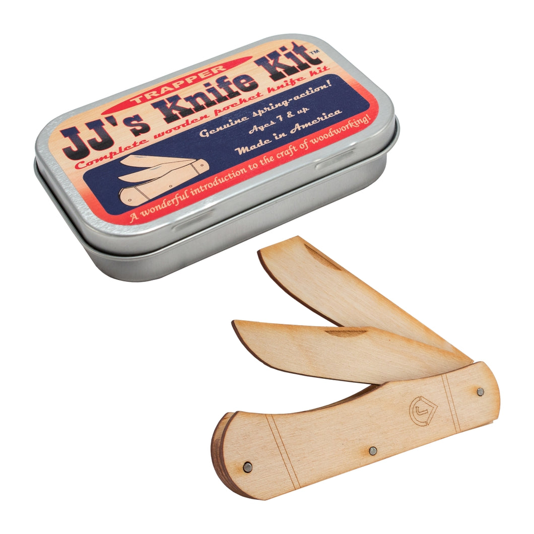 J.J.'s Wooden Pocket Knife Kit