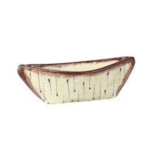 Load image into Gallery viewer, Ceramic Birch Bark Canoe Side Dishes
