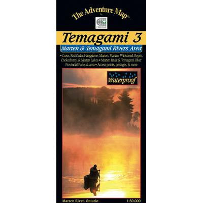 Temagami 3 - Marten River Map