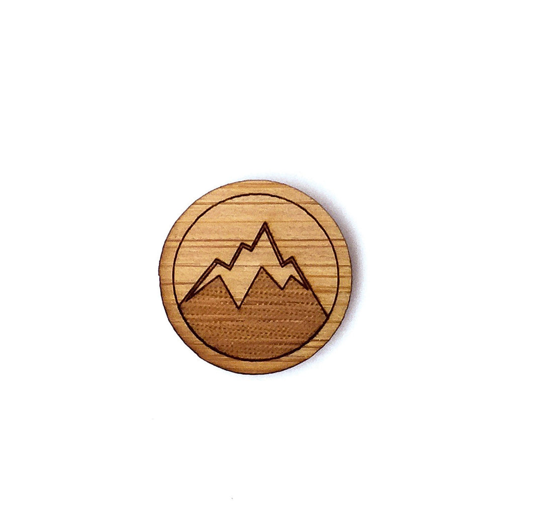 Mini Mountain Bamboo Pin
