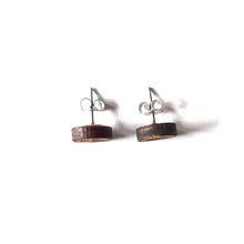 Load image into Gallery viewer, Mini Beaver Bamboo Earrings

