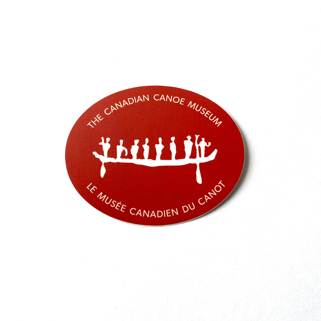 Canadian Canoe Museum Logo Sticker