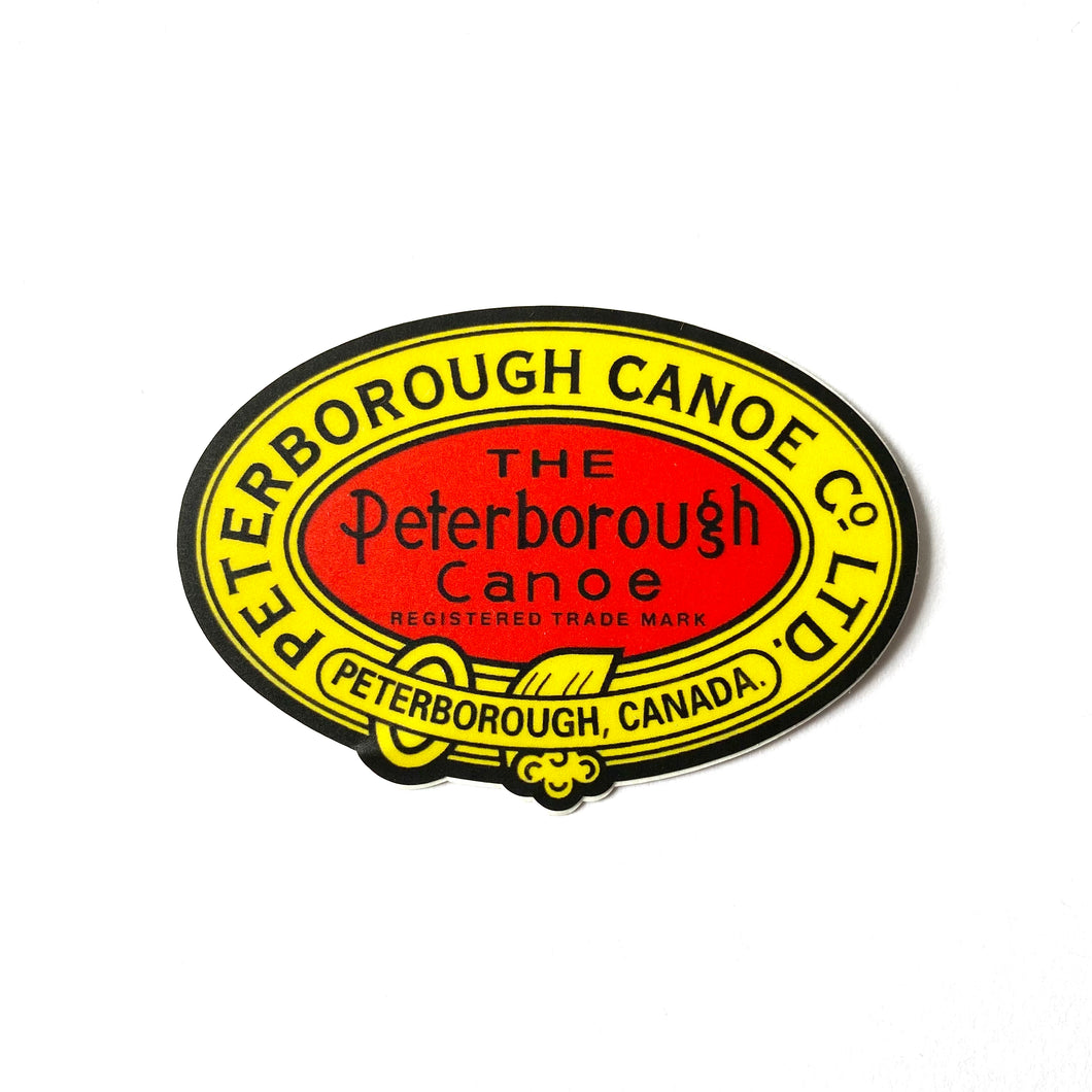 Peterborough Canoe Company Vinyl Sticker