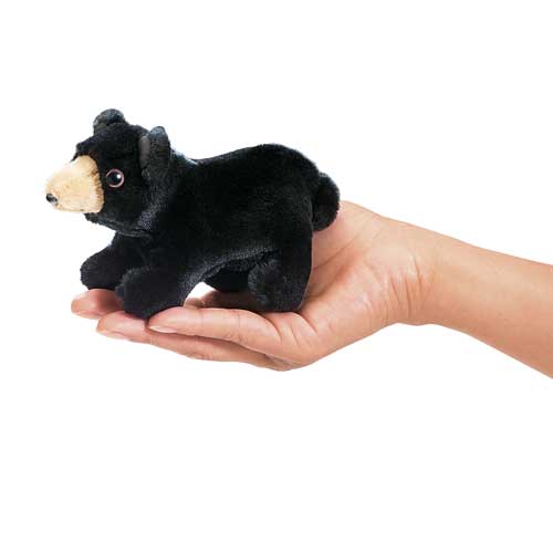 Finger Puppet - Black Bear