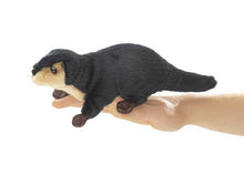 Load image into Gallery viewer, Finger puppet - River Otter
