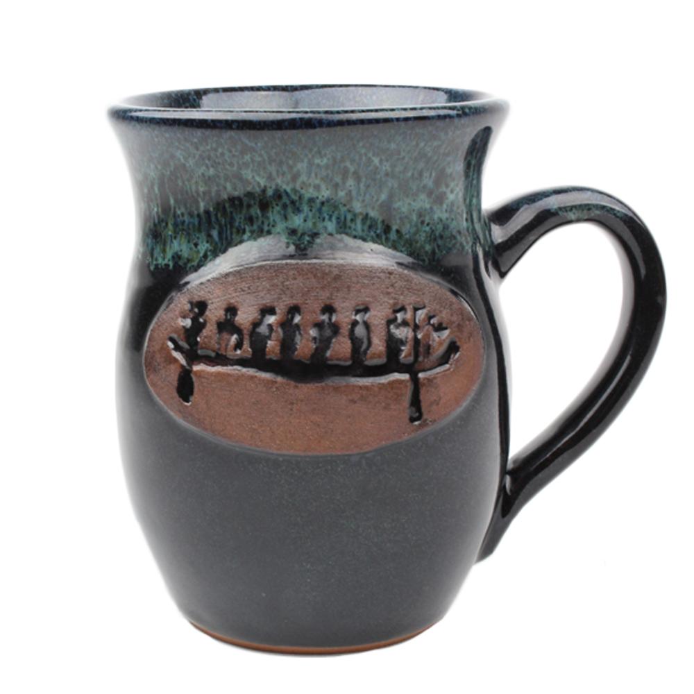 Pictograph logo handmade mug