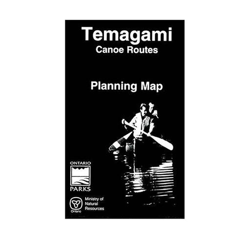 Temagami Canoe Routes Planning Map Cover