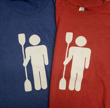 Load image into Gallery viewer, Kayak Paddle Man T-Shirt
